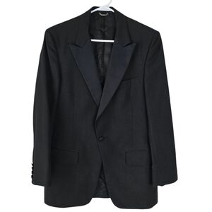 Christian Dior Monsieur Black Formal Blazer Size 40 Single Button Party